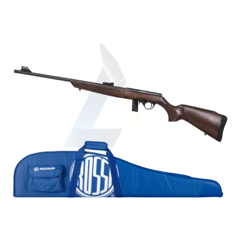 Pack Housse Carabine à verrou Rossi 8122 Bois - calibre 22 LR