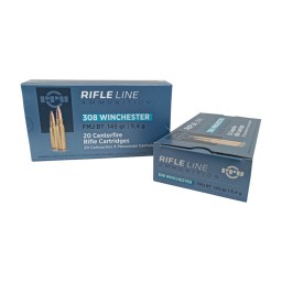 Lot de 2 Boîtes de 20 cartouches Partizan 308 Win 145gr FMJ BT