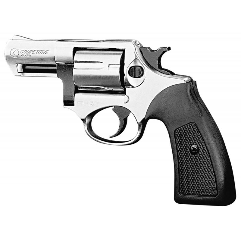 Revolver à blanc Kimar Competitive Nickelé - calibre 9mm RK