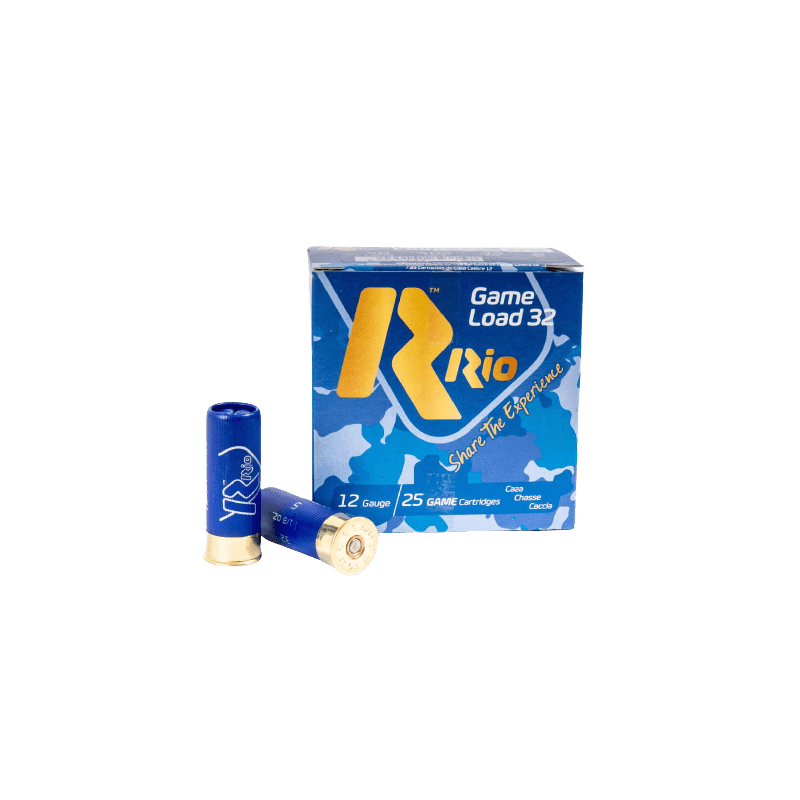 Boîte de 25 cartouches RIO Game Load 32 Plomb 5 - calibre 12/70