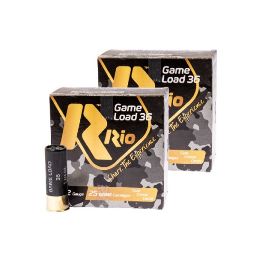Boîte de 25 cartouches Rio Game Load 36 - calibre 12/70 2