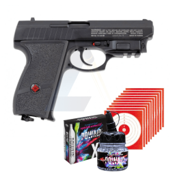 Pack cibles Pistolet Crosman Night Stalker - calibre 4.5mm BBs