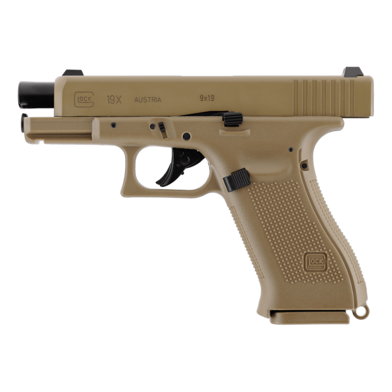 Pistolet Glock 19X Coyote Blowback - calibre...