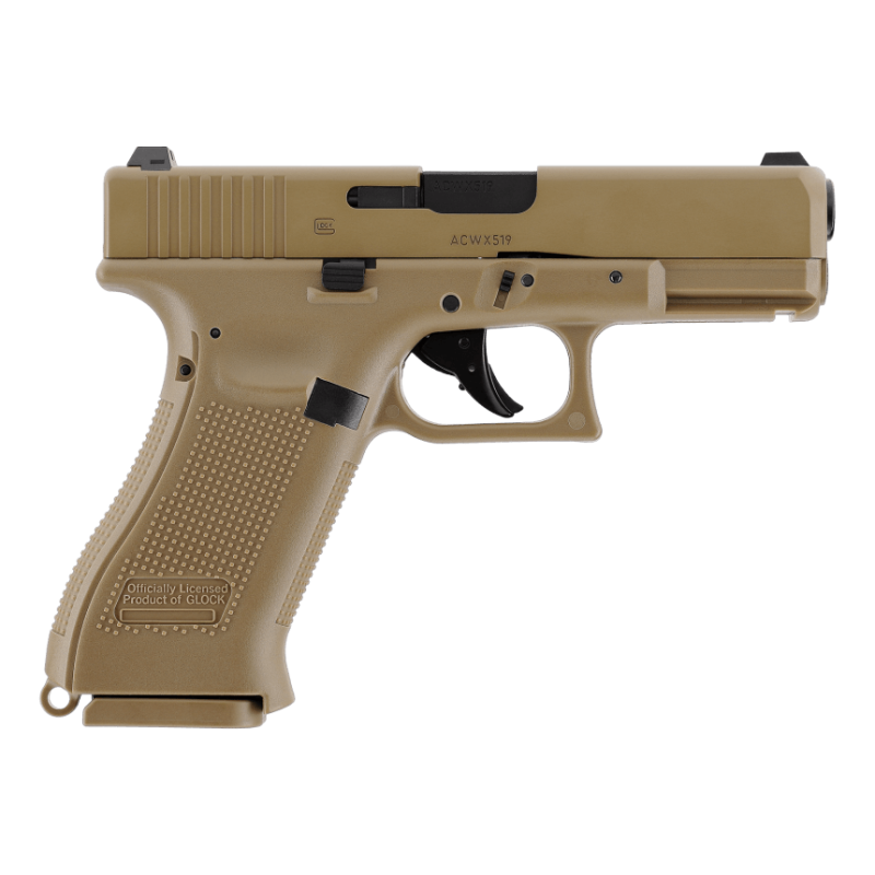 Pistolet Glock 19X Coyote Blowback - calibre...