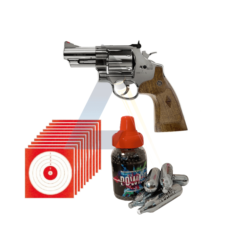 Pack Revolver Umarex S&W M29 3"- calibre 4.5mm BBs