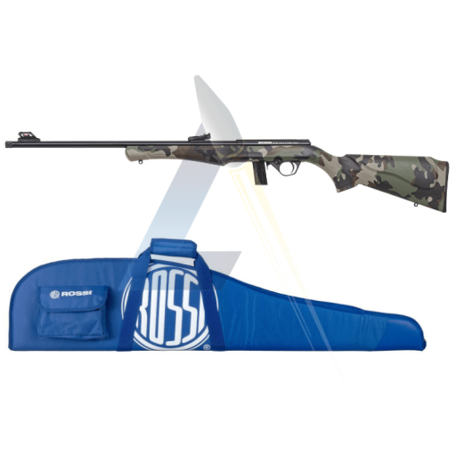 Carabine à verrou Rossi 8122 Camo + Fourreau - calibre 22 LR