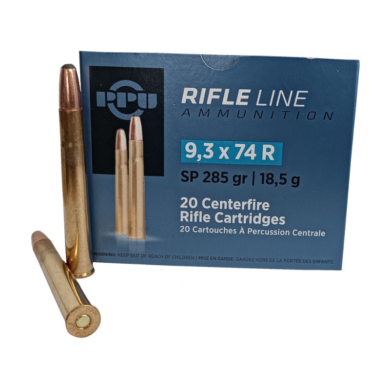 Cartouches Partizan 9,3x74 R - 285gr SP