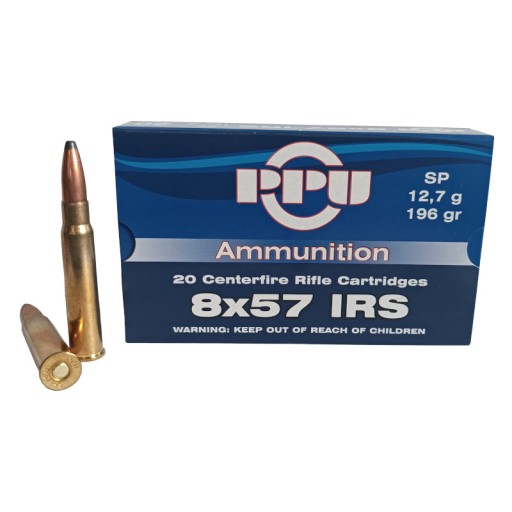 Cartouches Partizan calibre 8x57 JRS - 196gr SP