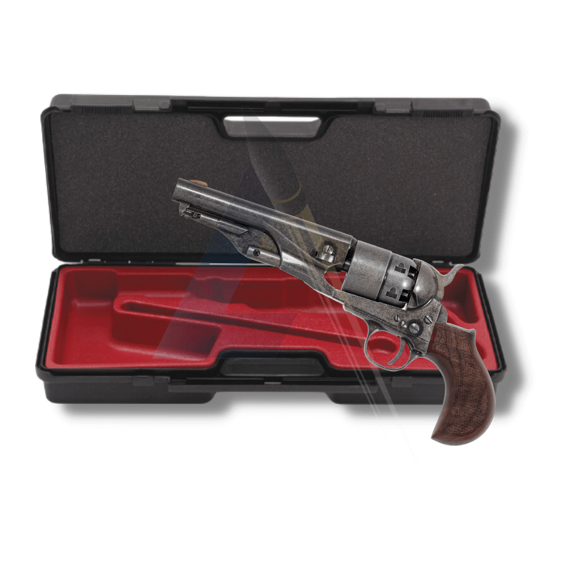 Revolver Pietta 1862 Police Gold Rush Begins cal 44 + mallette - CPP44GRB