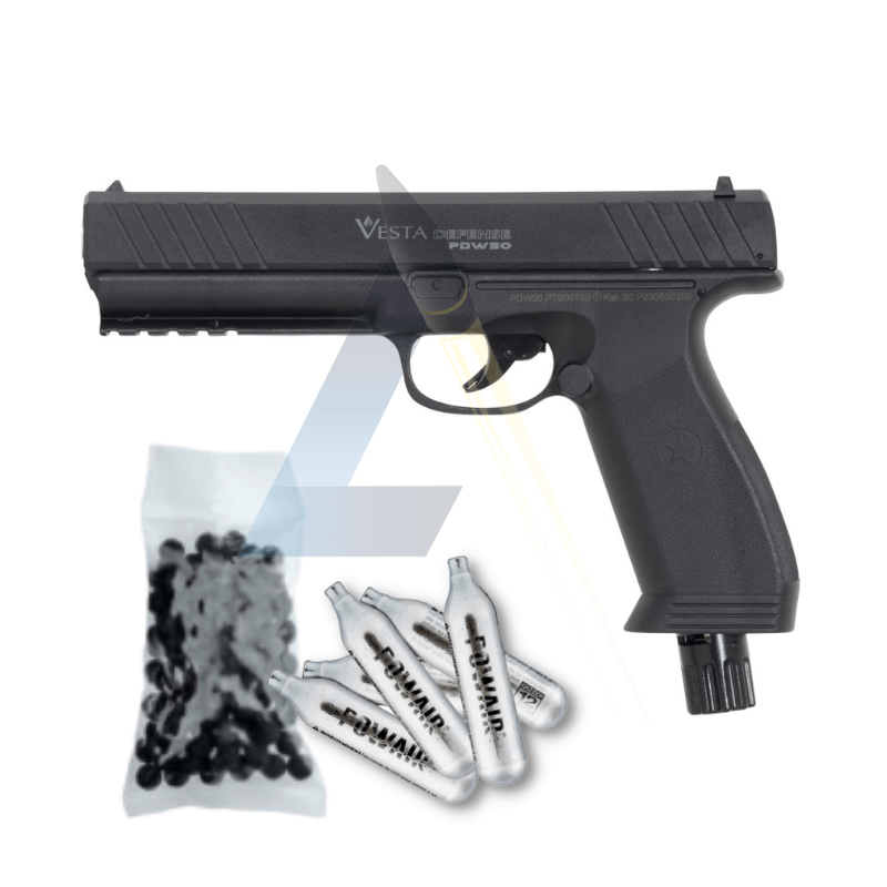 Pack Pistolet Vesta PDW50 17J - calibre 50