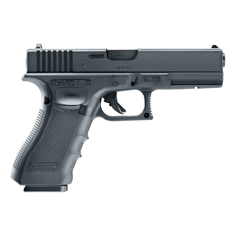Pack Pistolet Glock 17 Gen4 - calibre 4,5mm BBs