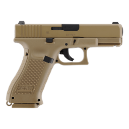 Pack Pistolet Glock 19X Coyote - calibre 4,5mm BBs