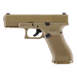 Pack Pistolet Glock 19X Coyote - calibre 4,5mm BBs