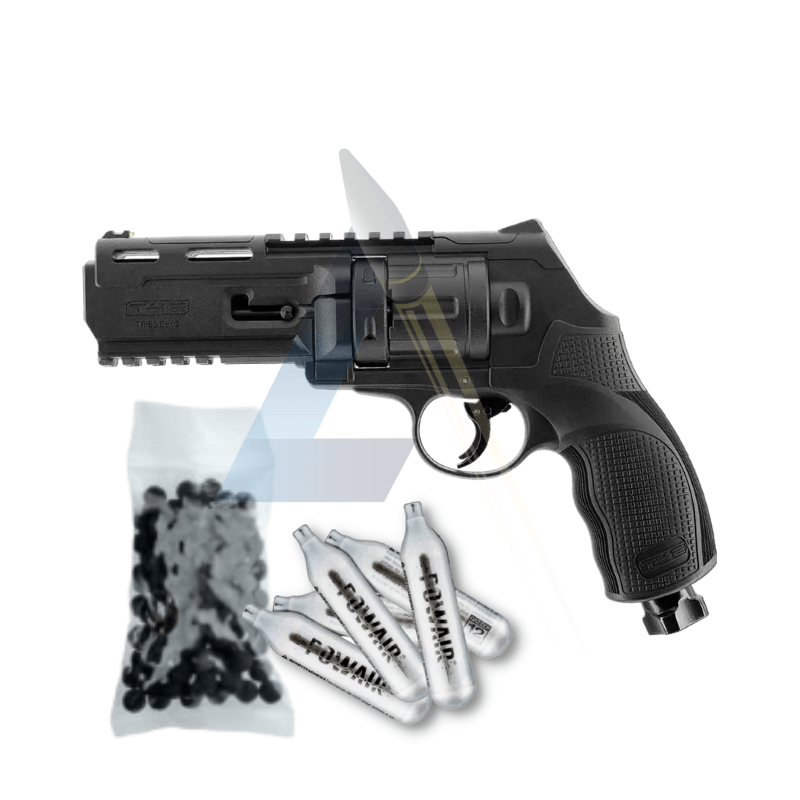 Pack Revolver Umarex T4E TR50 Gen2 13J -...