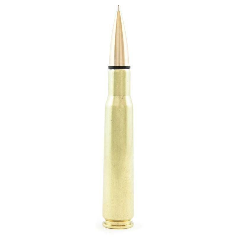 Stylo à bille rechargeable Lucky Shot - calibre 50 BMG