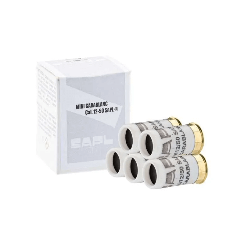 5 cartouches à blanc SAPL Mini Carablanc -...
