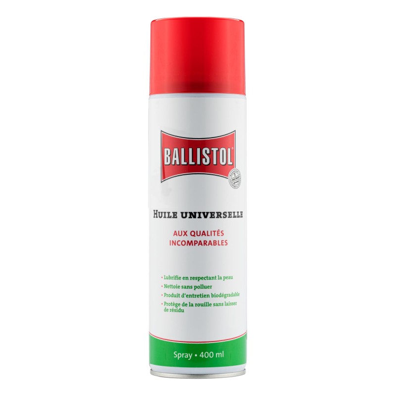 Aérosol d'huile universelle Ballistol - 400 ml