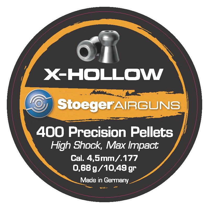 Boîte de 400 plombs Stoeger X-Hollow - Calibre...