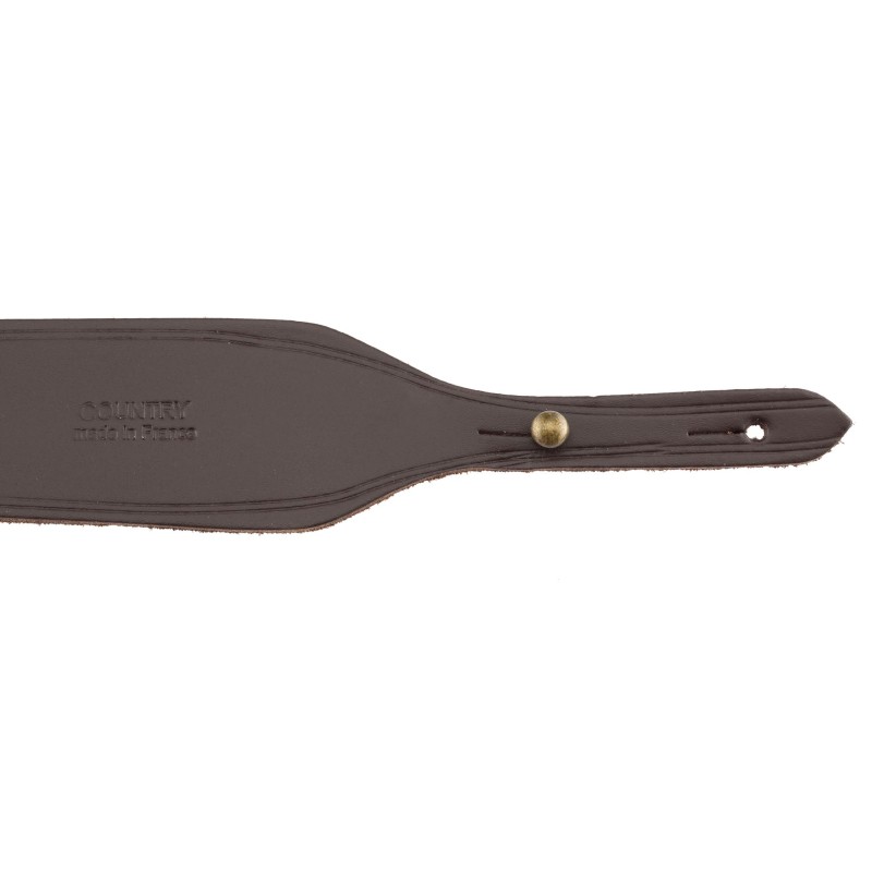 Bretelle carabine Country Sellerie en croûte de...