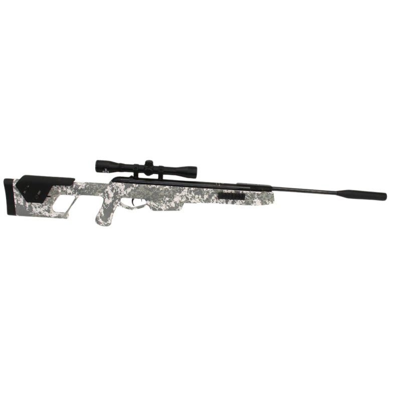 Carabine Norica Sniper Camo 19,9 Joules + lunette - calibre 4,5 mm