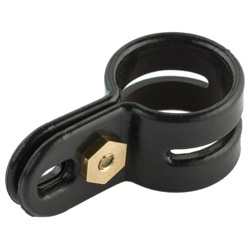 Bague d'attache oie Noir - 18 mm