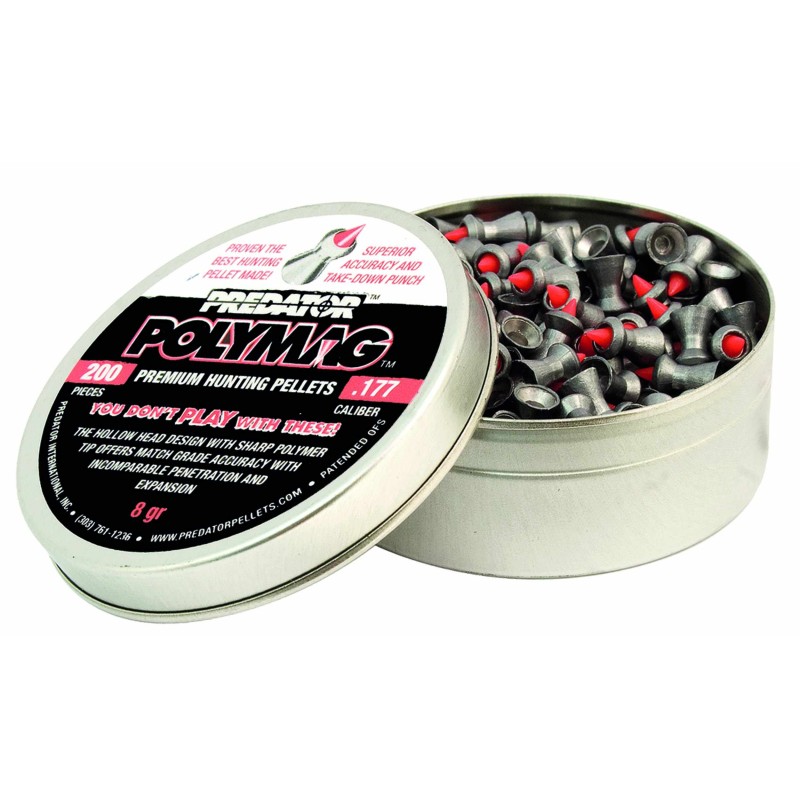 Boîte de 200 plombs pointus Predator - Calibre...