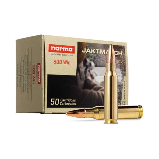 Cartouches Norma Jaktmatch FMJ - calibre 308 Win