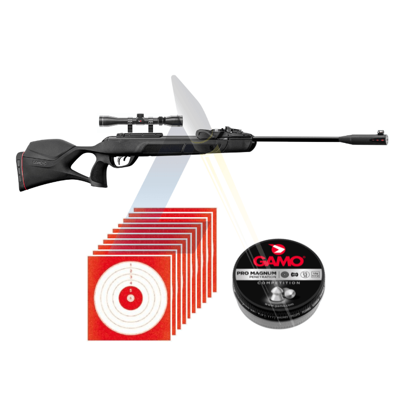 Pack Carabine Gamo Replay Magnum IGT 10X Gen2 45J - calibre 5,5mm