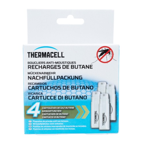 4 Recharges de gaz butane pour Thermacell Patio Shield