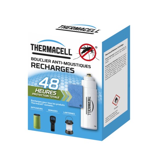 4 Recharges complète 48H pour Thermacell Patio Shield