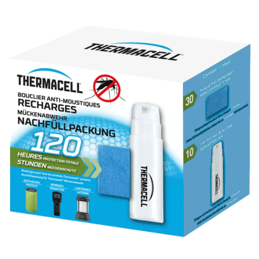 10 Recharges complète 120H pour Thermacell Patio Shield