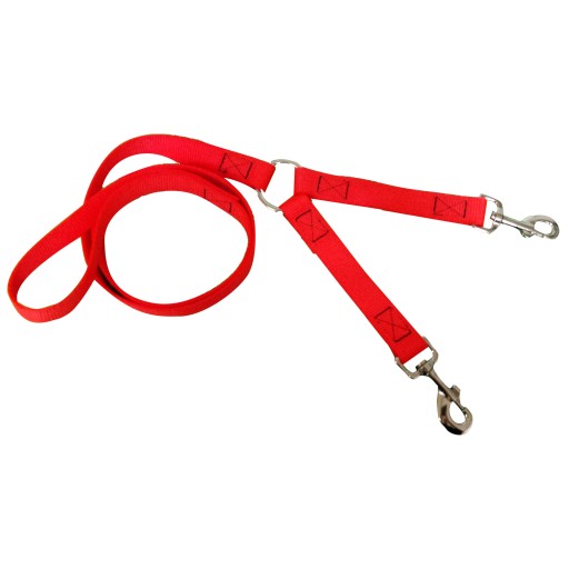 Laisse avec coupleur double - Helen Baud