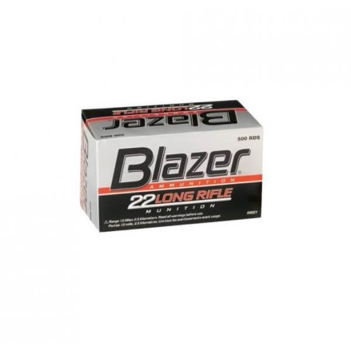 Boîte de 500 cartouches CCI Blazer 40GR - calibre 22 LR