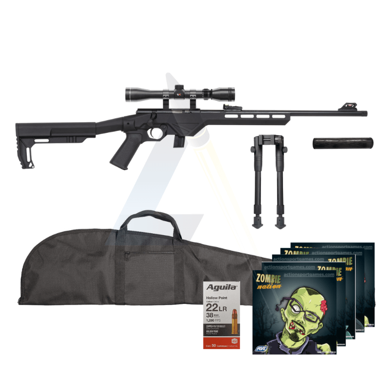 Pack Complet Carabine Citadel TRAKR - calibre 22 LR