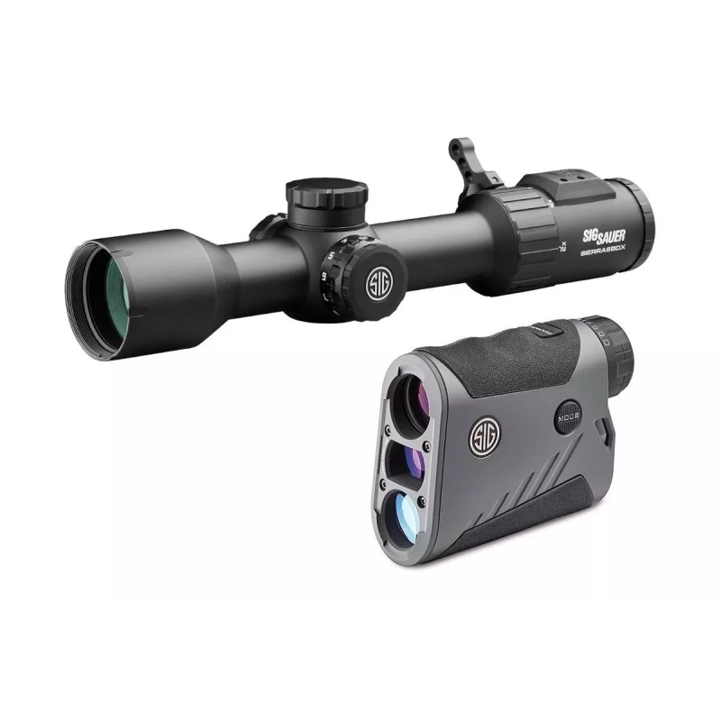 Pack Sig Sauer BDX Combo 1 lunette Sierra 6 BDX 2-12x40 + télémètre Kilo 1600 BDX