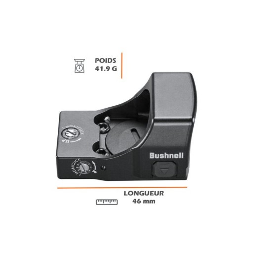 Viseur point-rouge Bushnell RXS-250 1x25 - 3 MOA 2