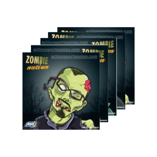 10 Cibles ASG Zombie 14x14 cm