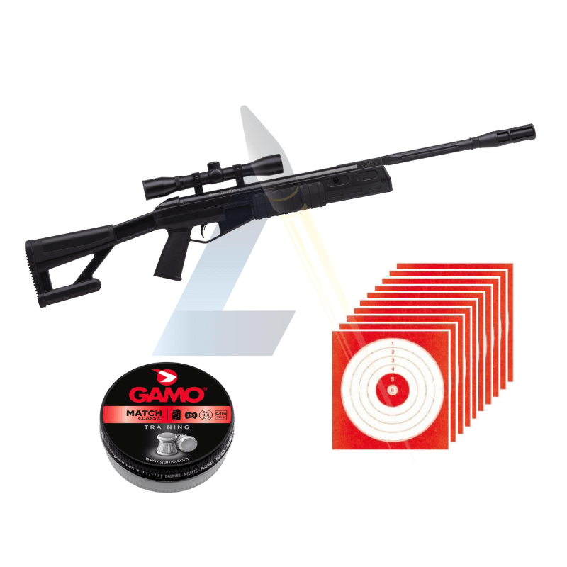 Pack Carabine à Plomb Crosman TR77 Nitro Piston - CAL 4.5