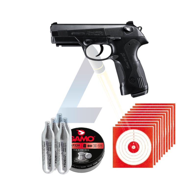 Pack Pistolet Beretta PX4 Storm - calibre 4.5mm