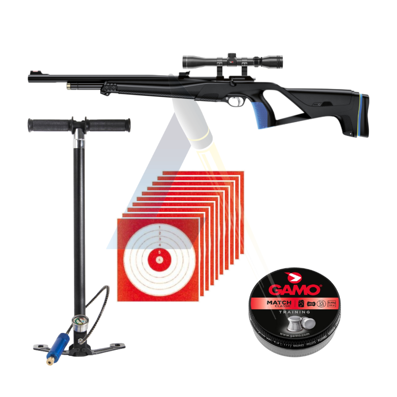 Pack Carabine à Plomb PCP Stoeger XM1 19.9J - CAL 4.5