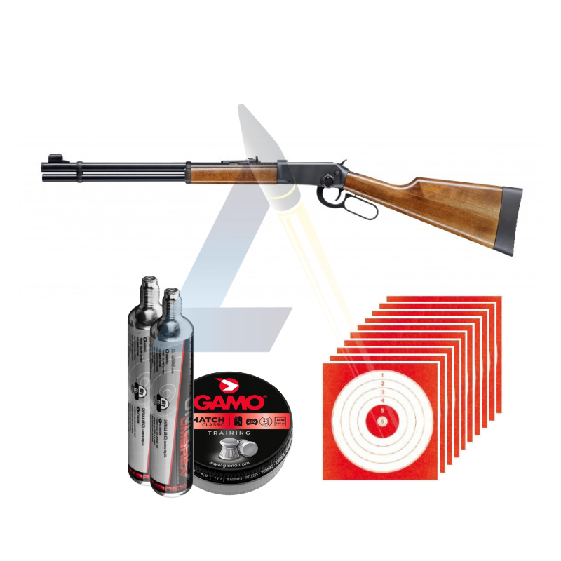 Pack Carabine à levier Walther - calibre 4.5 mm