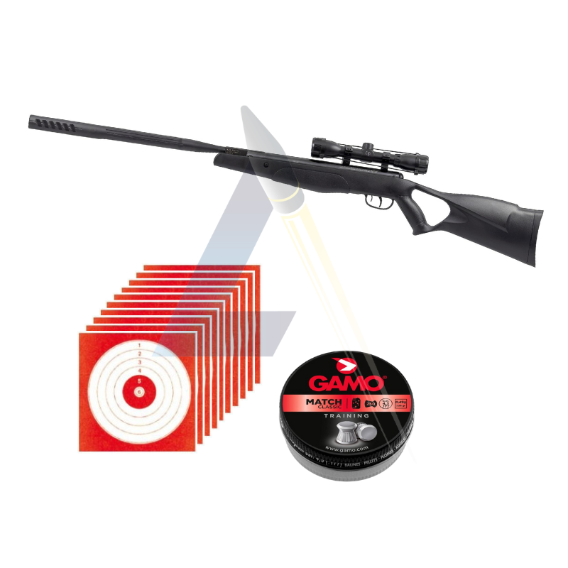 Pack Carabine à plomb Crosman F4 NP - calibre 4.5