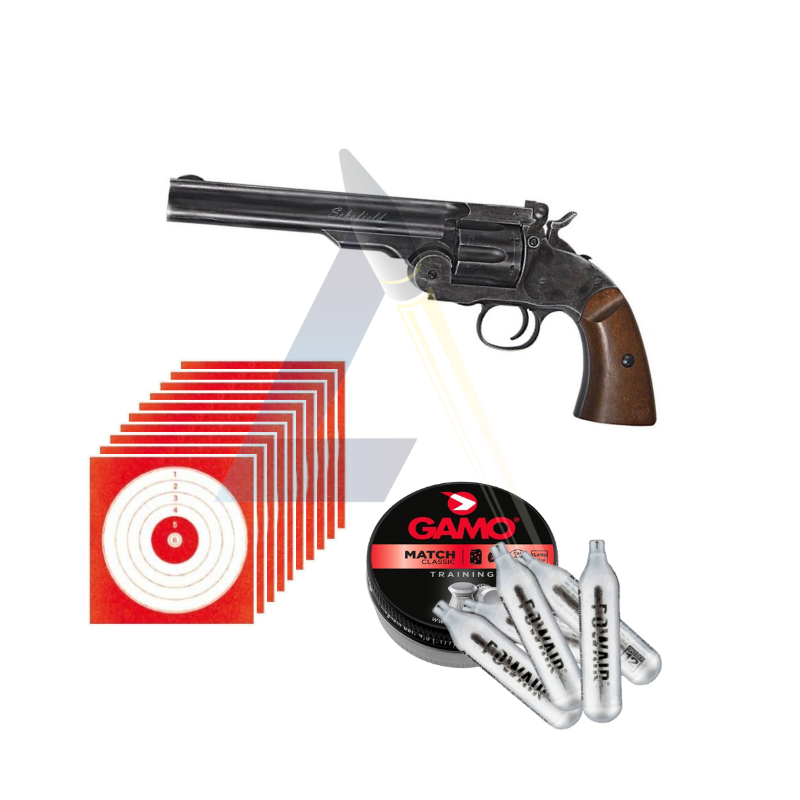 Pack Revolver ASG Schofield 6" - calibre 4.5