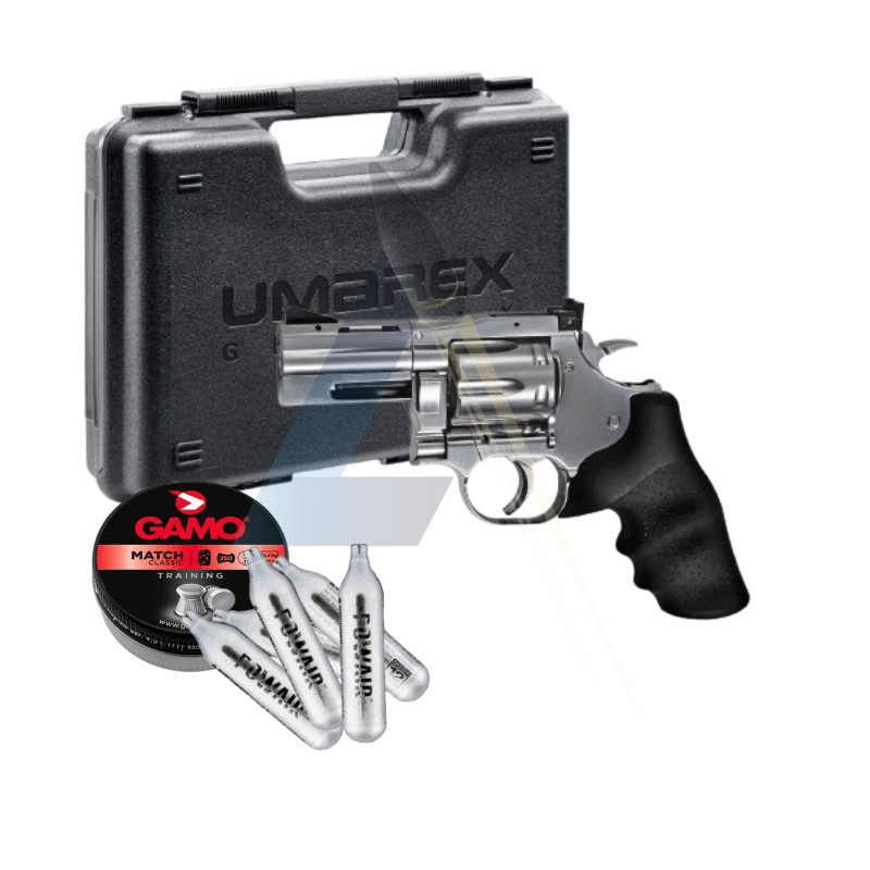Pack Complet Revolver ASG Dan Wesson 715 2.5" - calibre 4.5mm