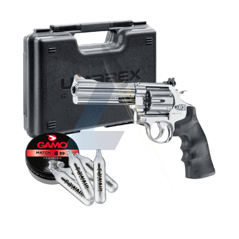 Pack complet Revolver S&W 629 5" - calibre 4.5mm