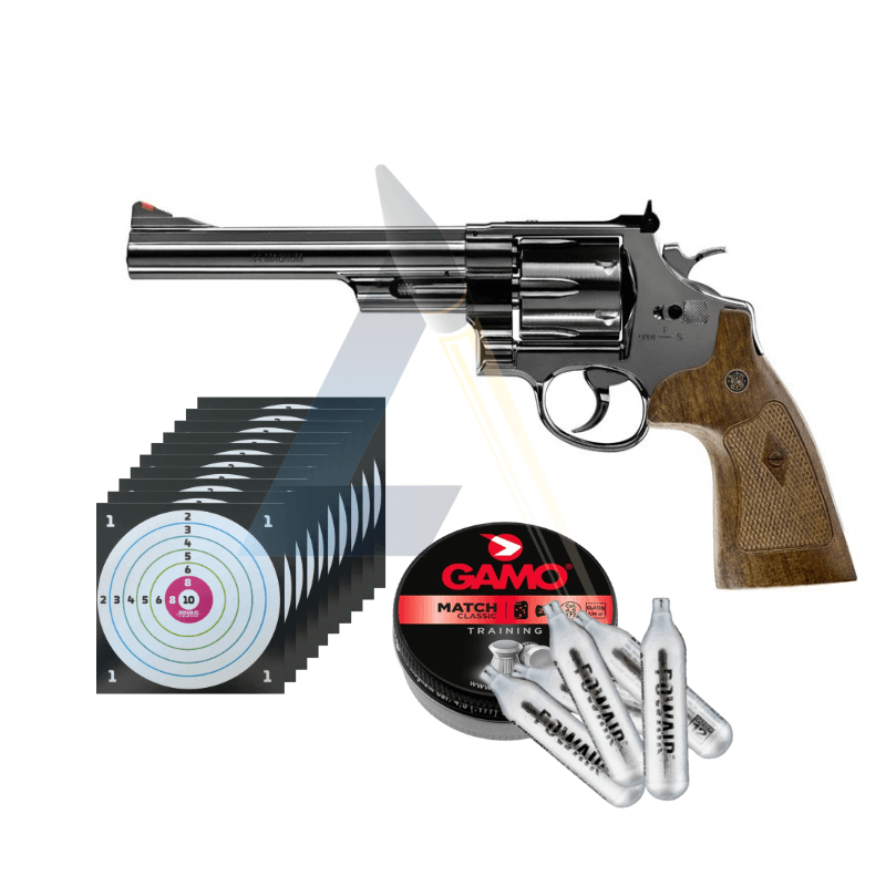 Pack Revolver Umarex S&W M29 6,5" - calibre 4.5mm