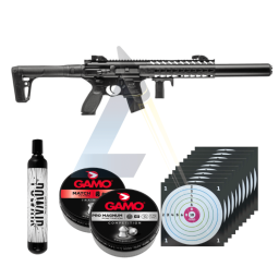 Pack Carabine Sig Sauer MCX Noir - calibre 4.5mm