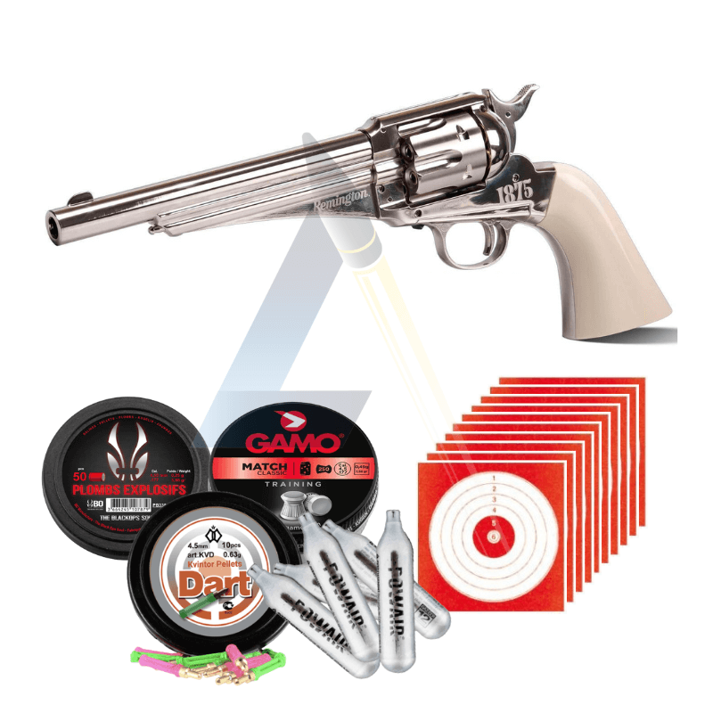 Pack FUN Revolver Crosman RR1875 - calibre 4.5mm