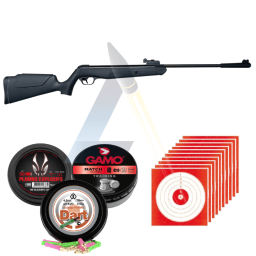 Pack FUN Carabine à Plomb Snowpeak LB600 - CAL 4.5