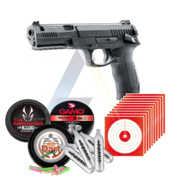 Pack FUN Pistolet Umarex DX17 - calibre 4.5 mm